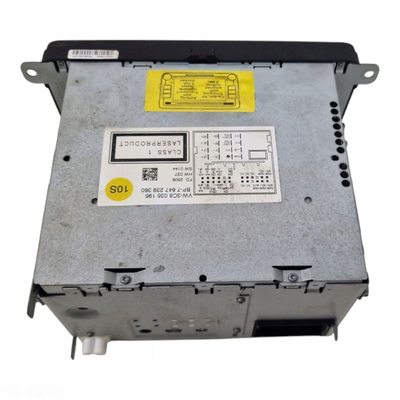 VW TIGUAN PASSAT GOLF EOS RADIO NAWIGACJA 3C8035195 - 3