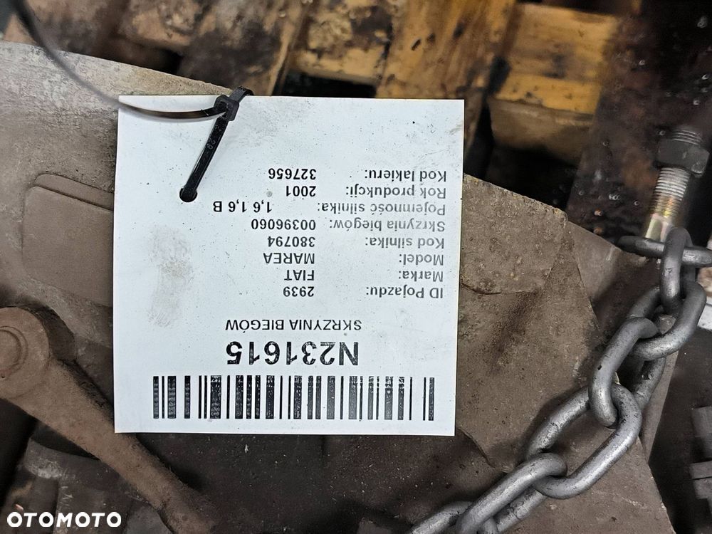 SKRZYNIA BIEGÓW FIAT MAREA 1.6 16V - 2