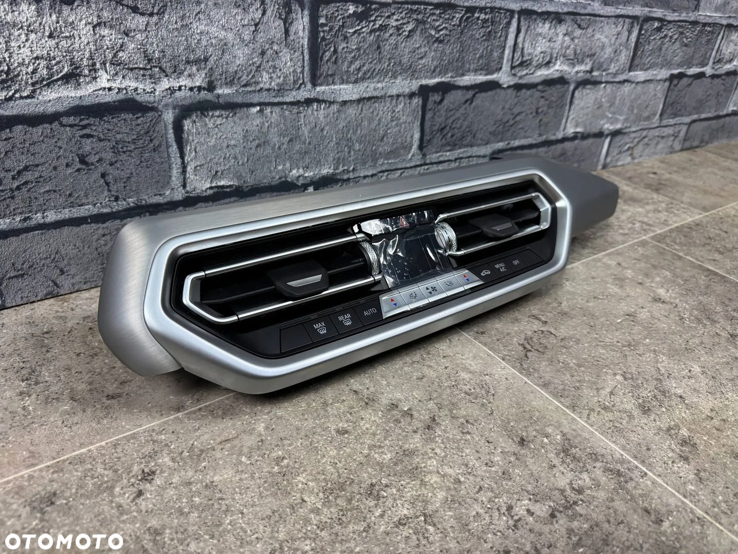PANEL KLIMATYZACJI KRATKI NAWIEWU DEKOR DESKI BMW X3 X4 G01 G02 F97 9855412 - 2