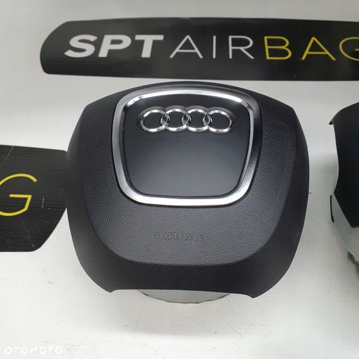 AUDI A5 DESKA ROZDZIELCZA KONSOLA KOKPIT PULPIT PODUSZKI AIRBAG AIR BAG PASY KURTYNY KIT SET - 7