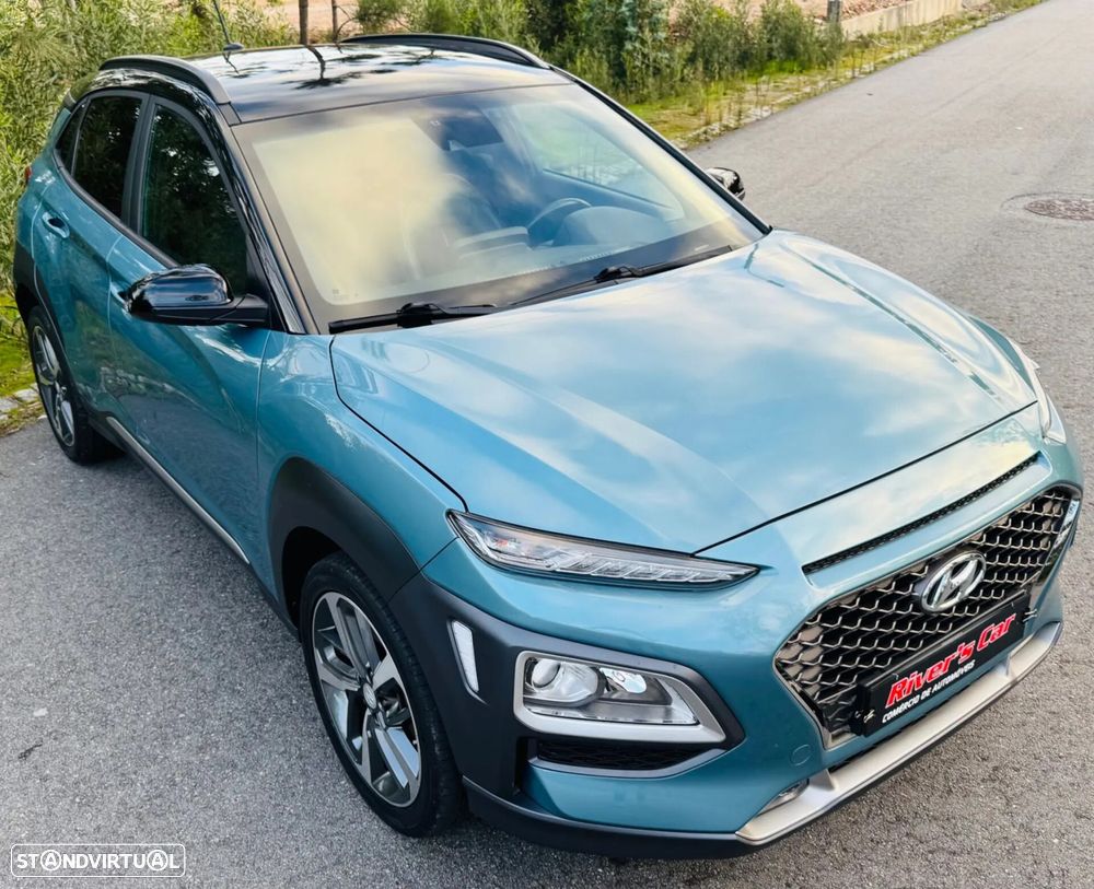 Hyundai Kauai 1.0 T-GDi Premium Pele/Tec.Vermelho - 8