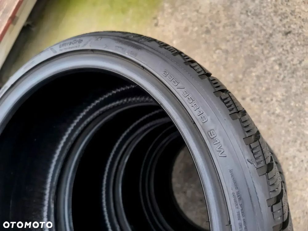 235/35R19 91W XL Opony Zimowe Zima GOODYEAR ULTRAGRIP PERFORMANCE 3 M+S 23r. 7,5mm jak nowe Legnica ALU-RAD 235/35 - 12