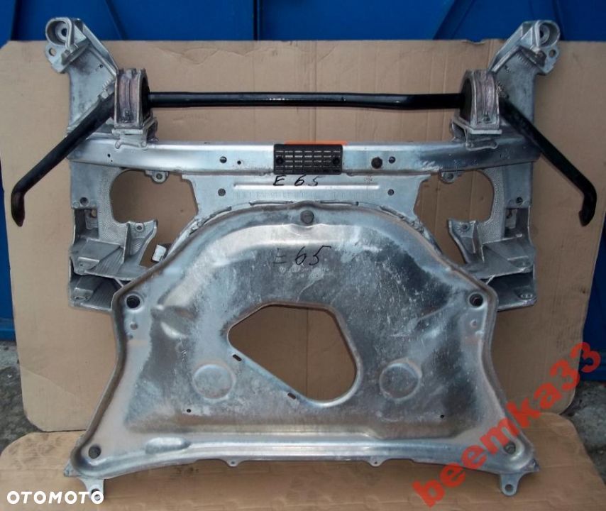 Wózek przedniego zawieszenia BMW E65 sanki - 1