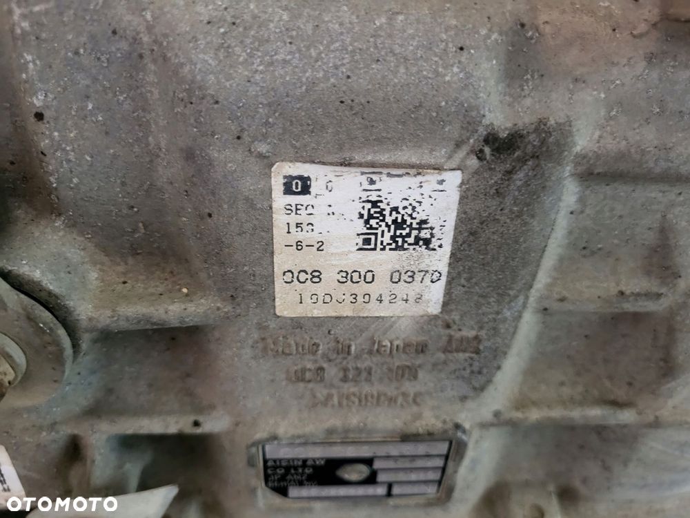 skrzynia biegow porsche cayenne ii 7p5 3.0d 0c8300037d - 2