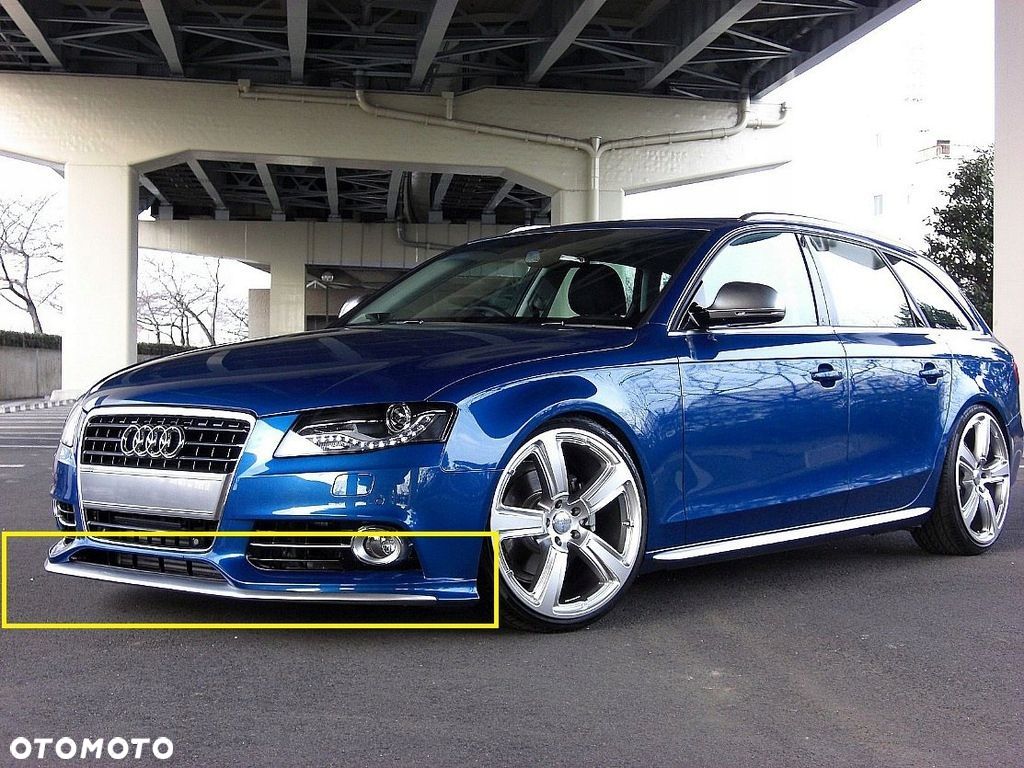 AUDI A4 B8 - Dokładka zderzaka przód - 1