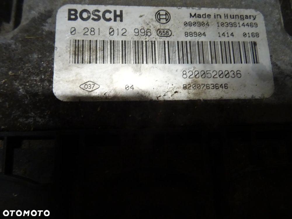 RENAULT ESPACE IV 2,0 DCI STEROWNIK SILNIKA KOMPUTER CZESCI ROZNE - 4