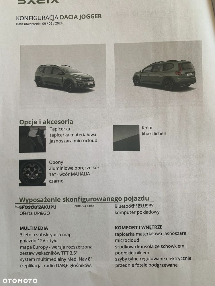 Dacia Jogger 1.0 TCe Extreme+ 7os - 7