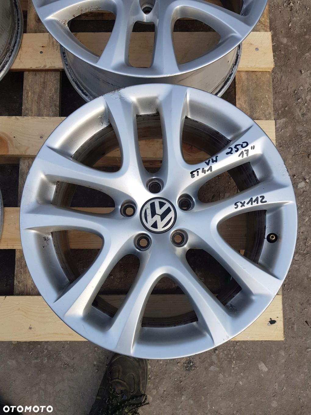 ALUFELGI VW PASSAT SHARAN 8.0 x 17 5X112 ET 41 1K8601025B - 4