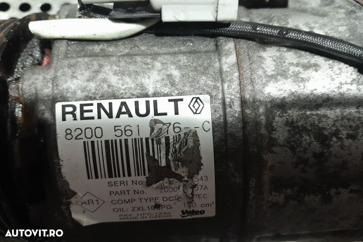 Compresor AC 8200561276-C 8200561276-C Renault Laguna 3 [2007 - 2011] - 6