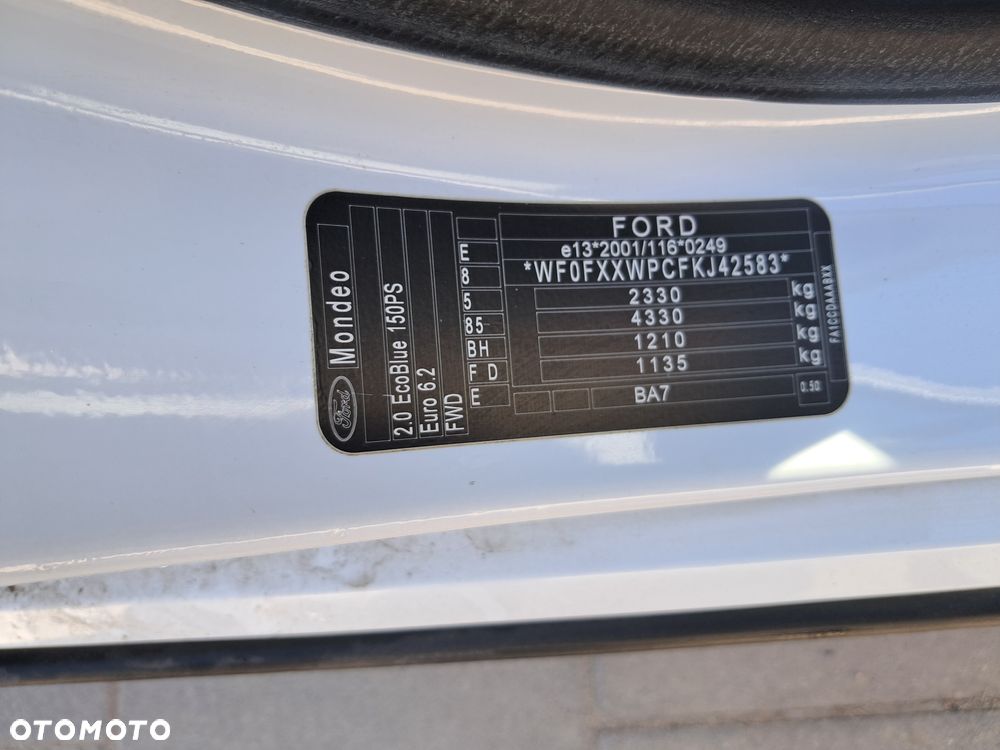 Ford Mondeo 2.0 EcoBlue Business Edition - 10