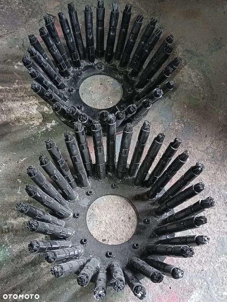 NOWA Szczotka do odchwaszczania do chwastów 30 lin plecionych 9śrub - 3