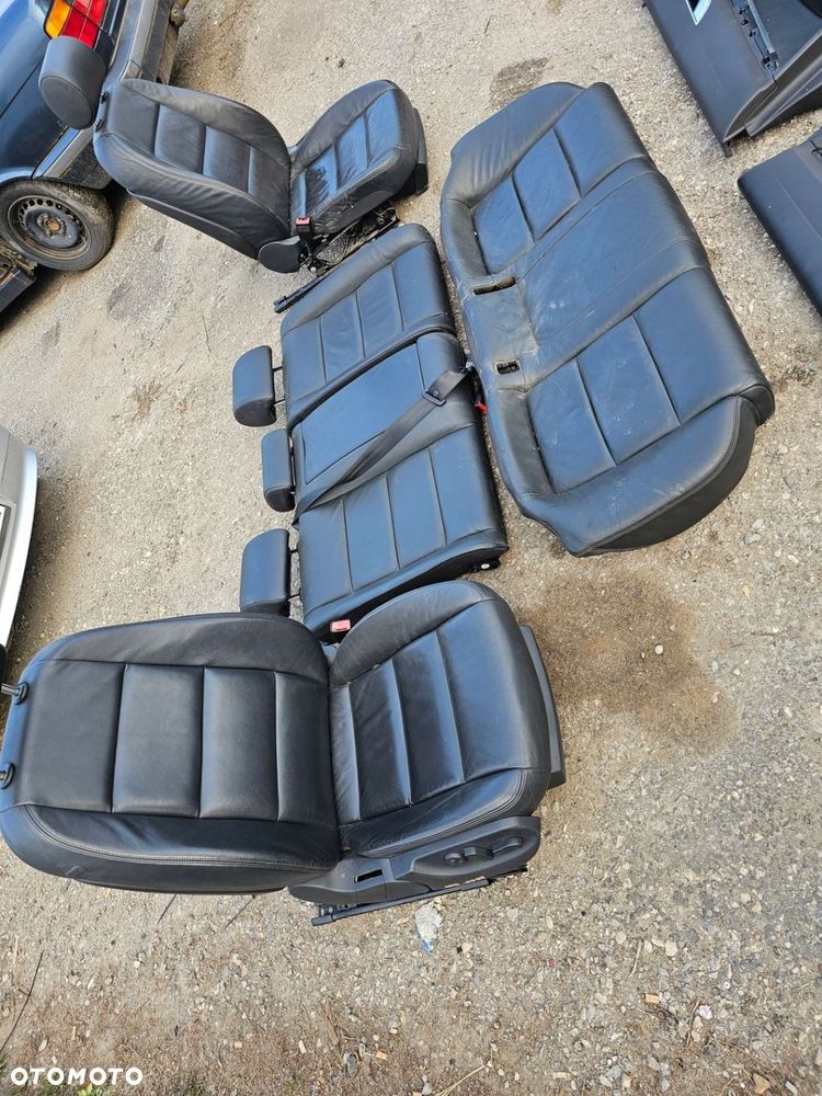 FOTEL FOTELE KANAPA TYŁ BOCZKI AUDI A6 C6 04-08 EU KOMBI ELEK. PODGRZEWA - 10