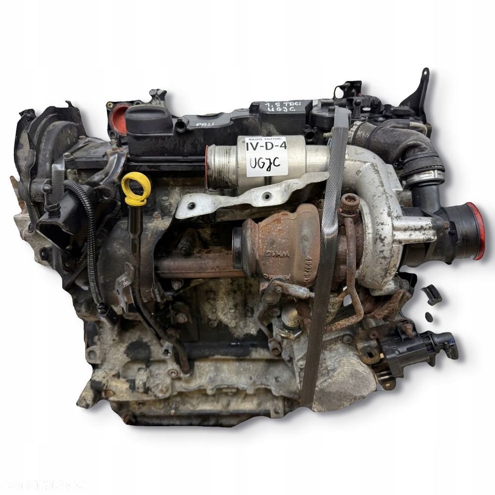 SILNIK UGJC Ford Fiesta VII MK7 B-Max B Max 1.5 TDCI 75KM diesel kompletny - 1