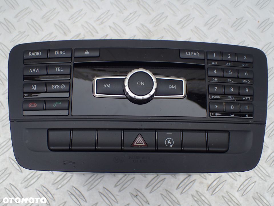 NAWIGACJA RADIO CD MERCEDES W176 2469000516 RADOM - 1