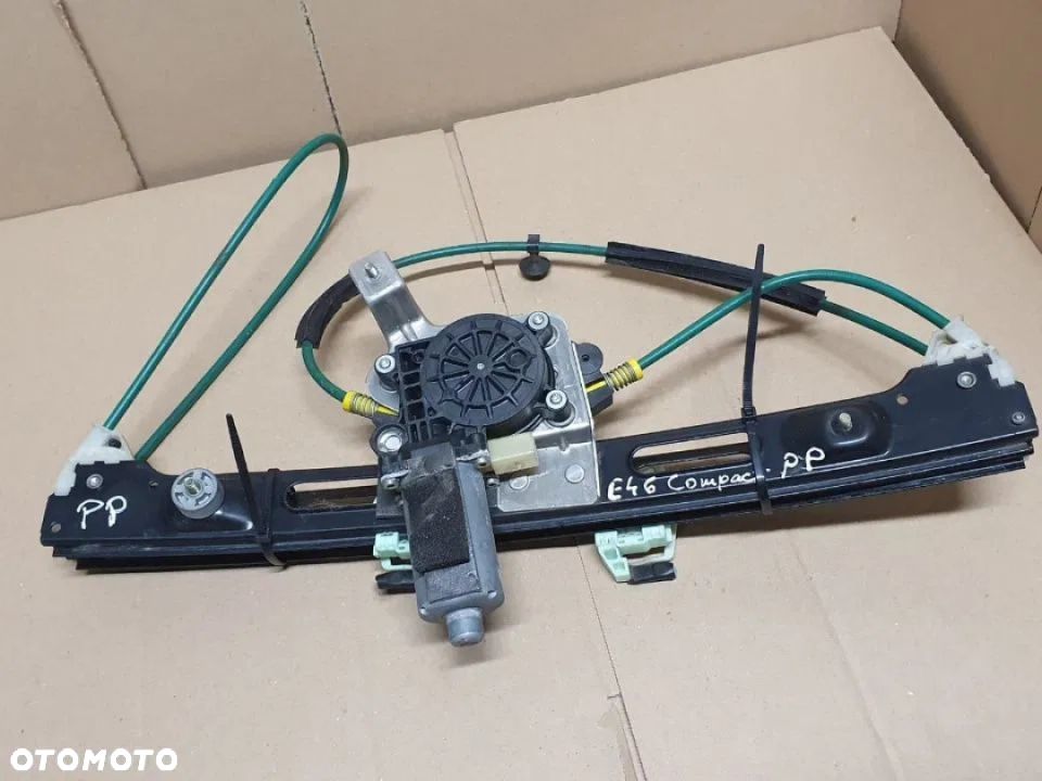 BMW E46 COMPACT SIŁOWnik szyby prawy przód - 1