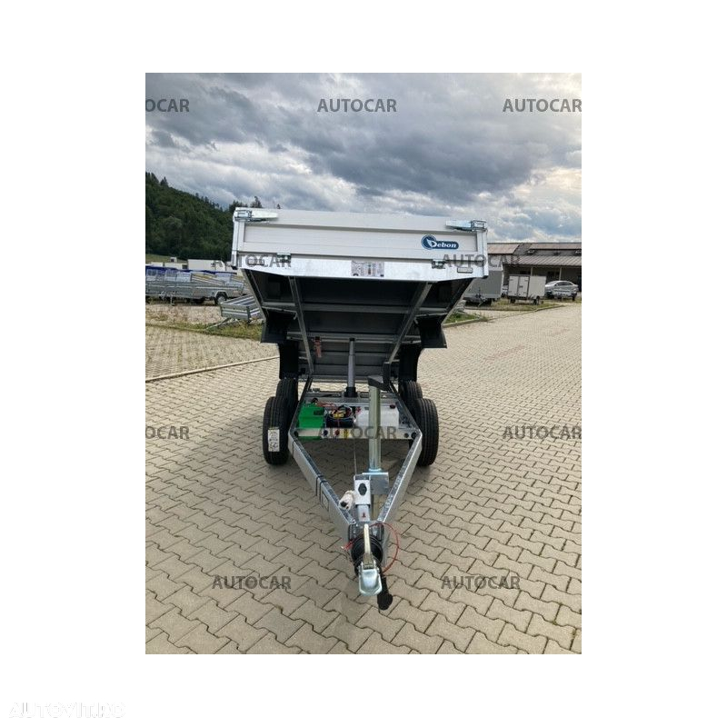Autocar Remorca basculabila pe o singura parte cu sistem de franare pe 2 axe Debon PW1.2 ECO - 7