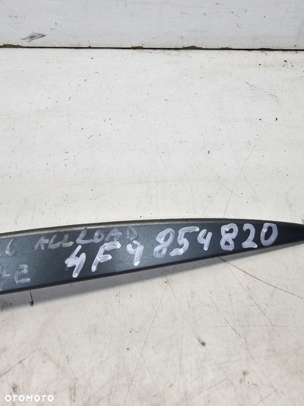 LISTWA DRZWI PRAWY TYŁ AUDI A6 C6 ALLROAD 4F9854820 LY7E - 4