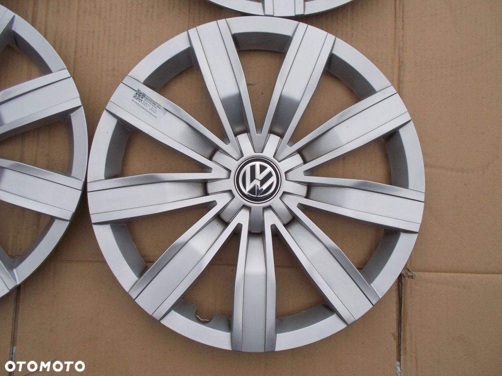 4x Kołpaki 17 VW Tiguan II Passat Golf Jetta Touran Caddy / oryginał - 9