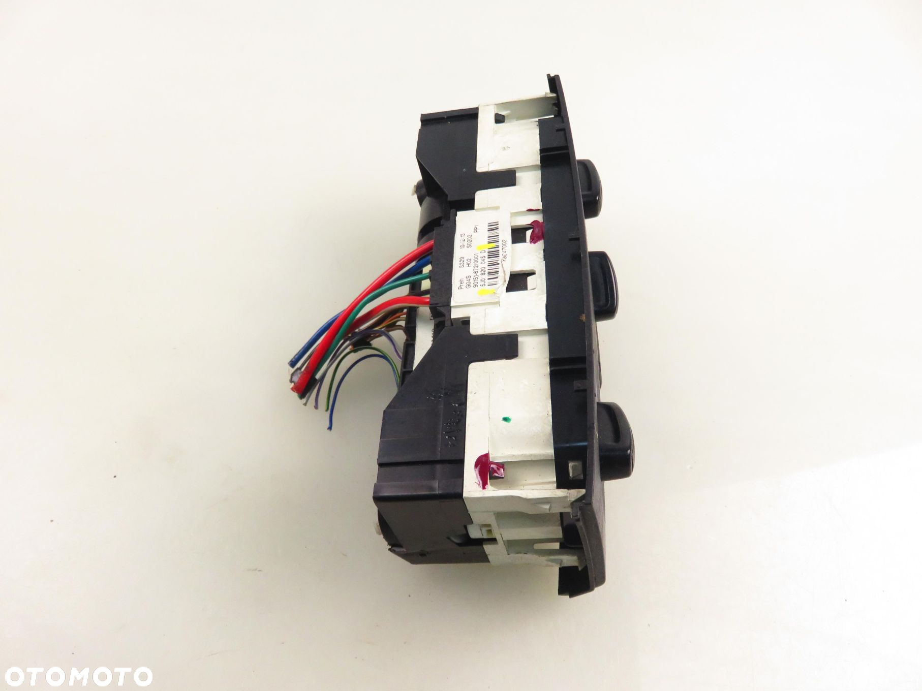 PANEL NAWIEWU Z AC SKODA FABIA II (542) 5J0820045D - 12