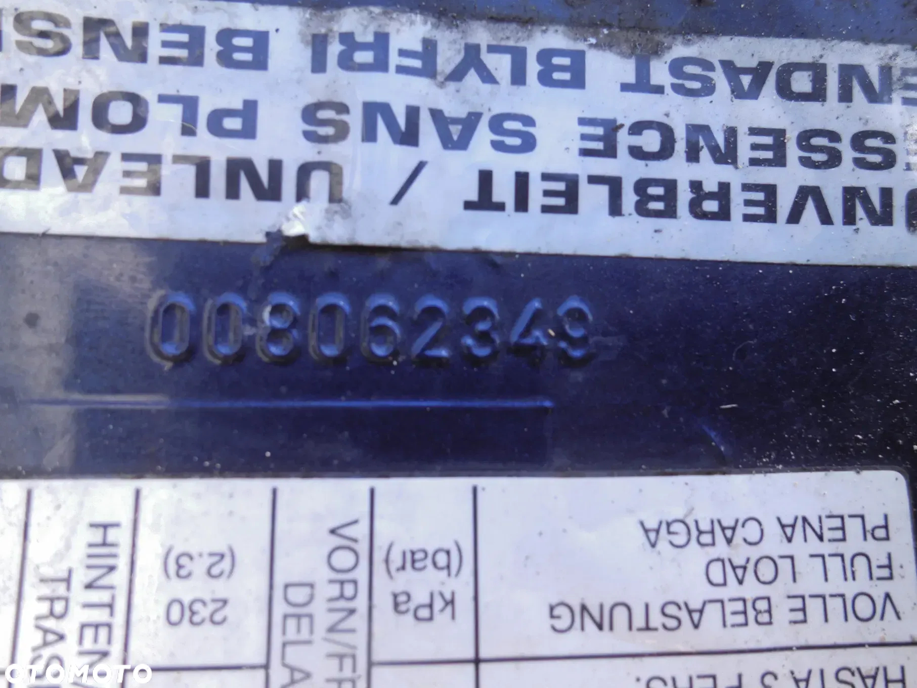 KLAPKA WLEWU PALIWA OPEL CORSA B COMBO B 008062348 008062349 WIELE SZTUK RÓŻNE KOLORY - 9