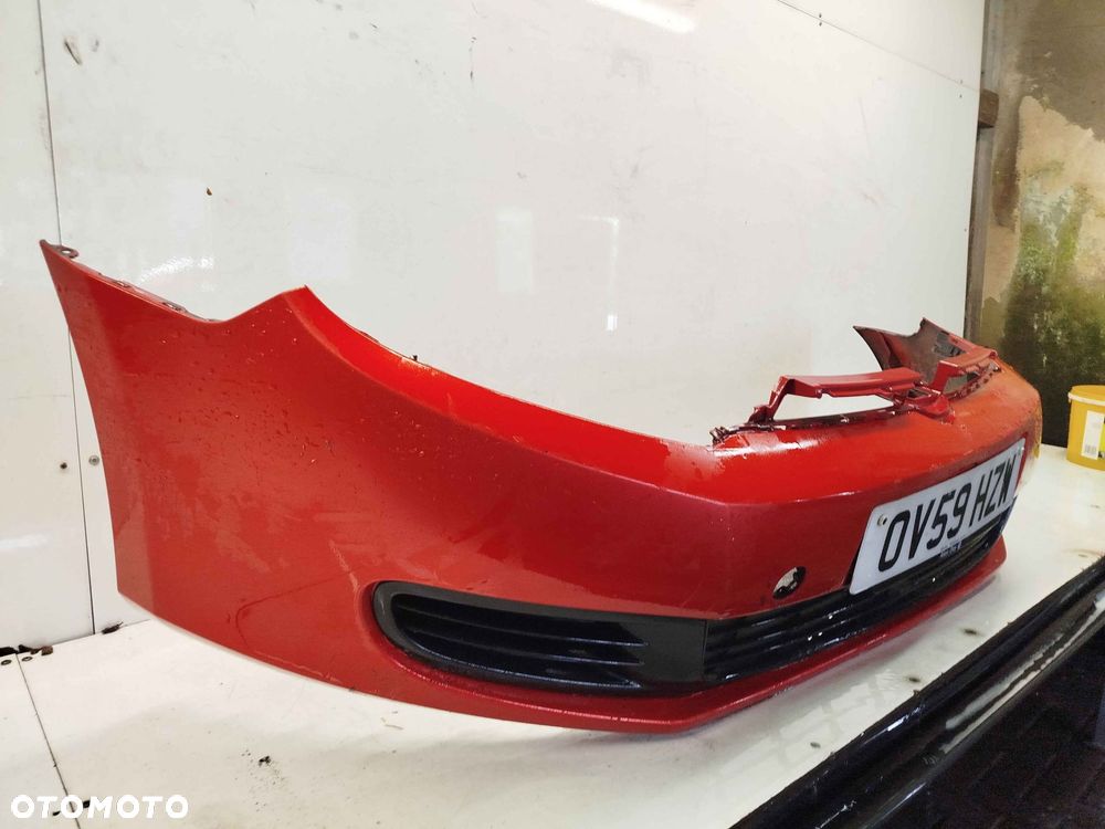 + ZDERZAK PRZÓD PRZEDNI DO VOLKSWAGEN VW GOLF VI 6 LY3D CZERWONY - 3