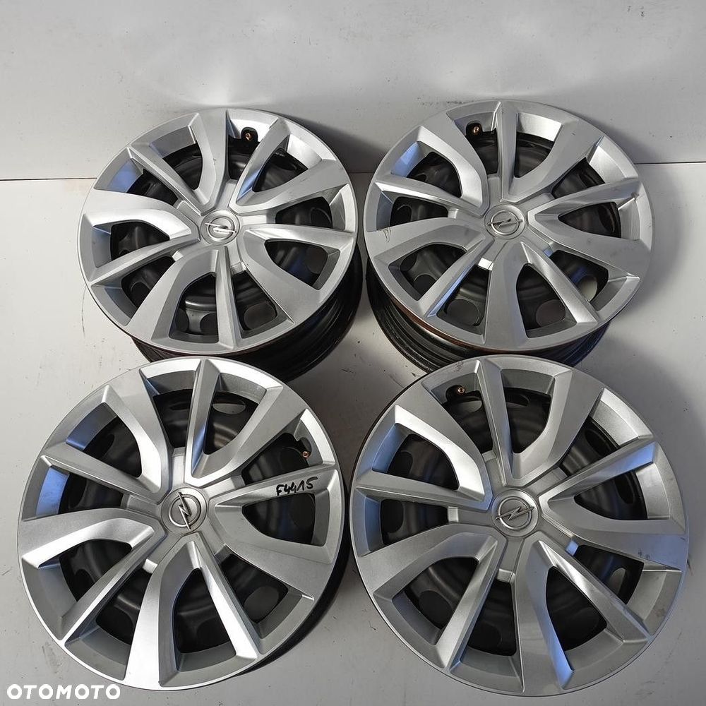 Felgi 4x108 15 Opel Corsa F + Kołpaki 4szt (F4415) - 1