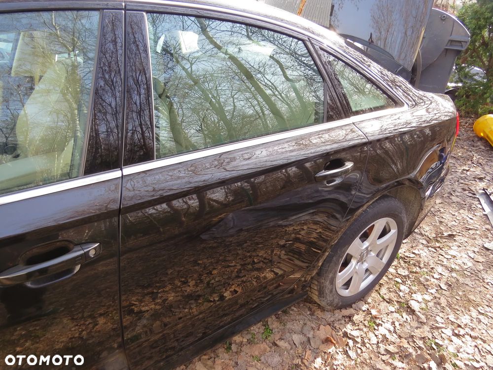 DRZWI LEWY TYŁ TYLNE LY8X HAVANNA BLACK AUDI A6 C7 4G - 1