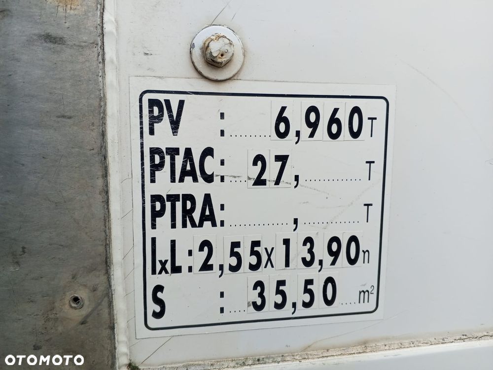LeciTrailer Izoterma 2 osiowa mega- podwójny załadunek -Francja - 6