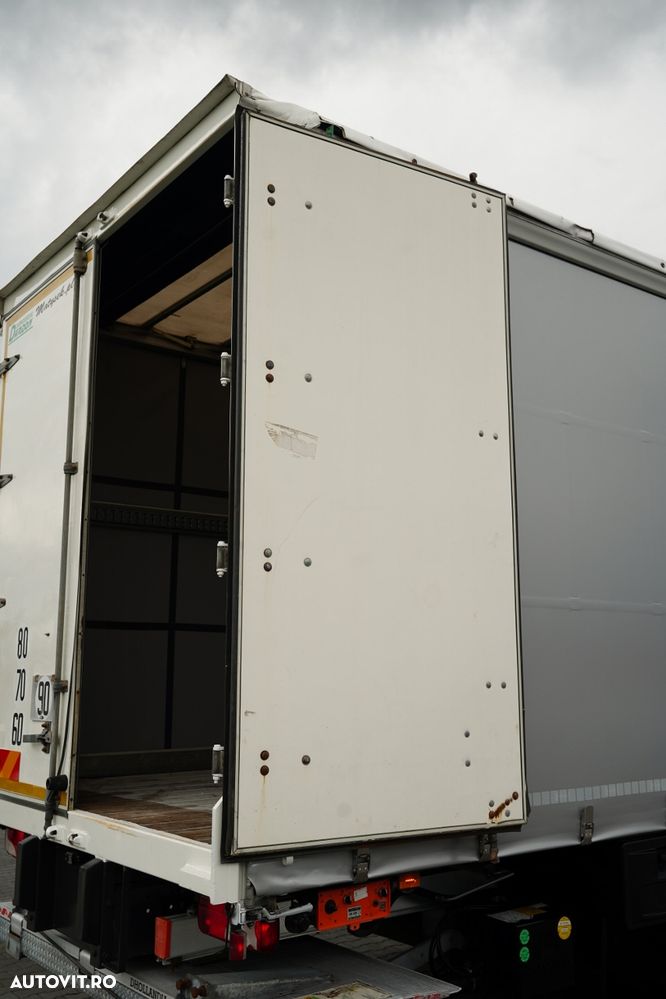 Scania P 320 / SOLO / CORTINĂ - 8.5 M / 4X2 / DHOLLANDIA LIFT / PODEA REZISTENTĂ / EURO 6 - 20