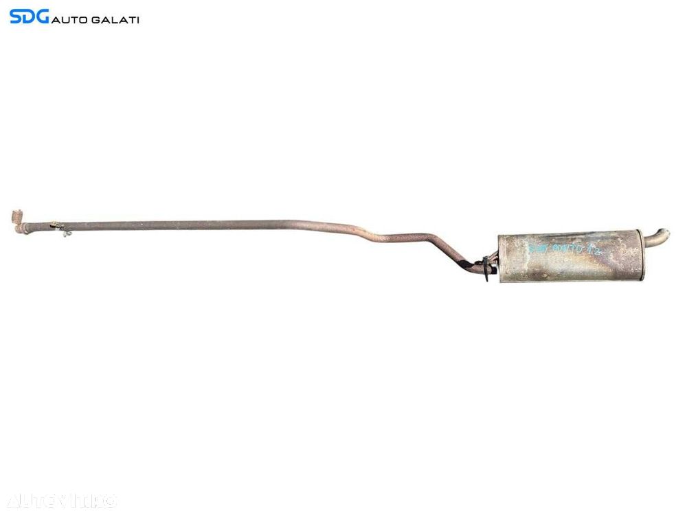 Toba Teava Esapament Evacuare Finala Fiat Grande Punto 1.2 Benzina 2006 - 2014 Cod 55700852 [LC2191] - 1