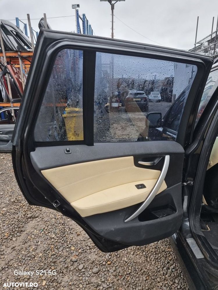 Usa Stanga Spate BMW X3 E83 Facelift 2006 - 2010 SUV 4 Usi Black Sapphire Metallic 475 ... - 2