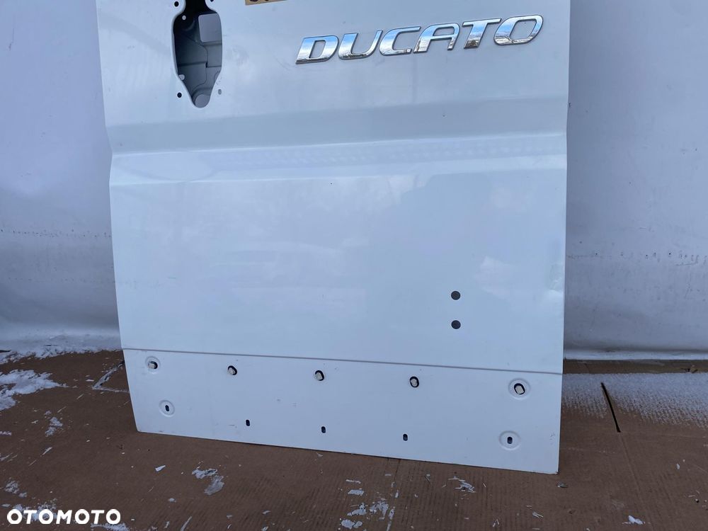 DUCATO JUMPER BOXER 06- DRZWI TYLNE PRAWE POD SZYBĘ H2 190cm BIAŁE 249 - 4