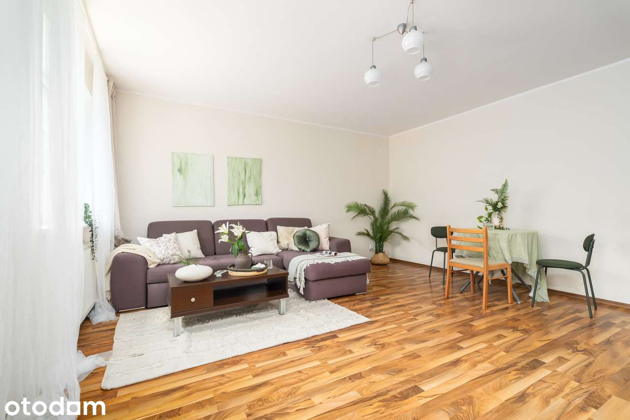 3 pokoje z balkonem i dużą piwnicą, blok z cegły - Centrum