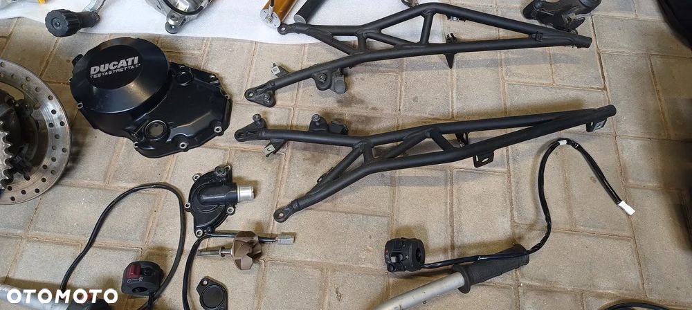 DUCATI MULTISTRADA 1200 Lagi Zawieszenie OHLINSPÓŁKA CHŁODNICA KIEROWNICA OSŁONA WAHACZ SET - 27