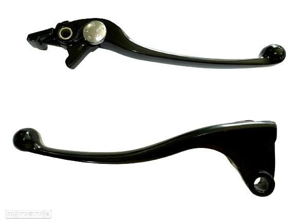 par manetes kawasaki black - 1