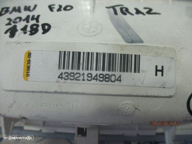 Luz De Teto Plafonier 43921949804 BMW F20 2014 TRASEIRO - 3