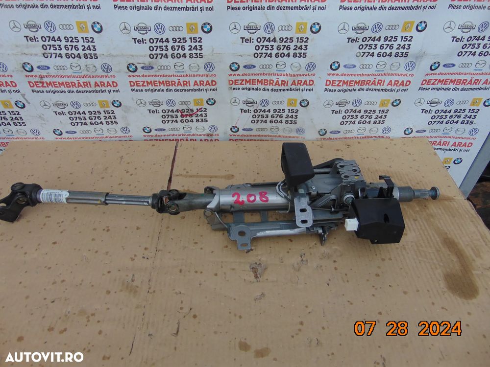 Coloana volan Peugeot 208 dupa 2019 ds citroen crossback ds3 ds7opel corsa f cod 9824737577 - 1