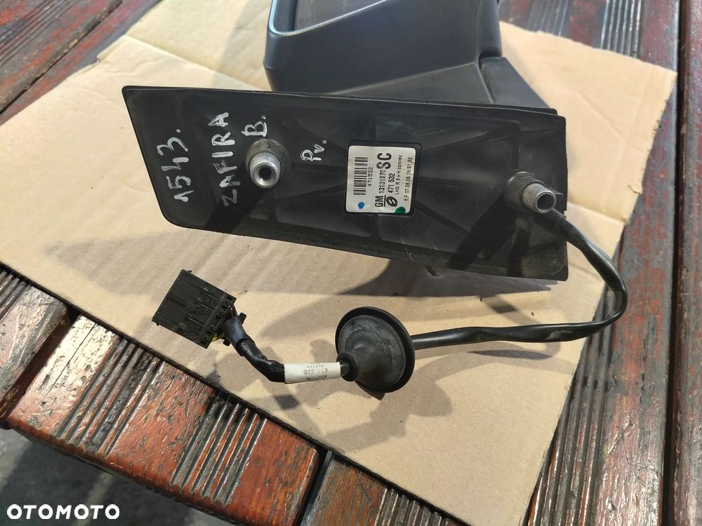 Lusterko Opel Zafira B prawe Europa - 4