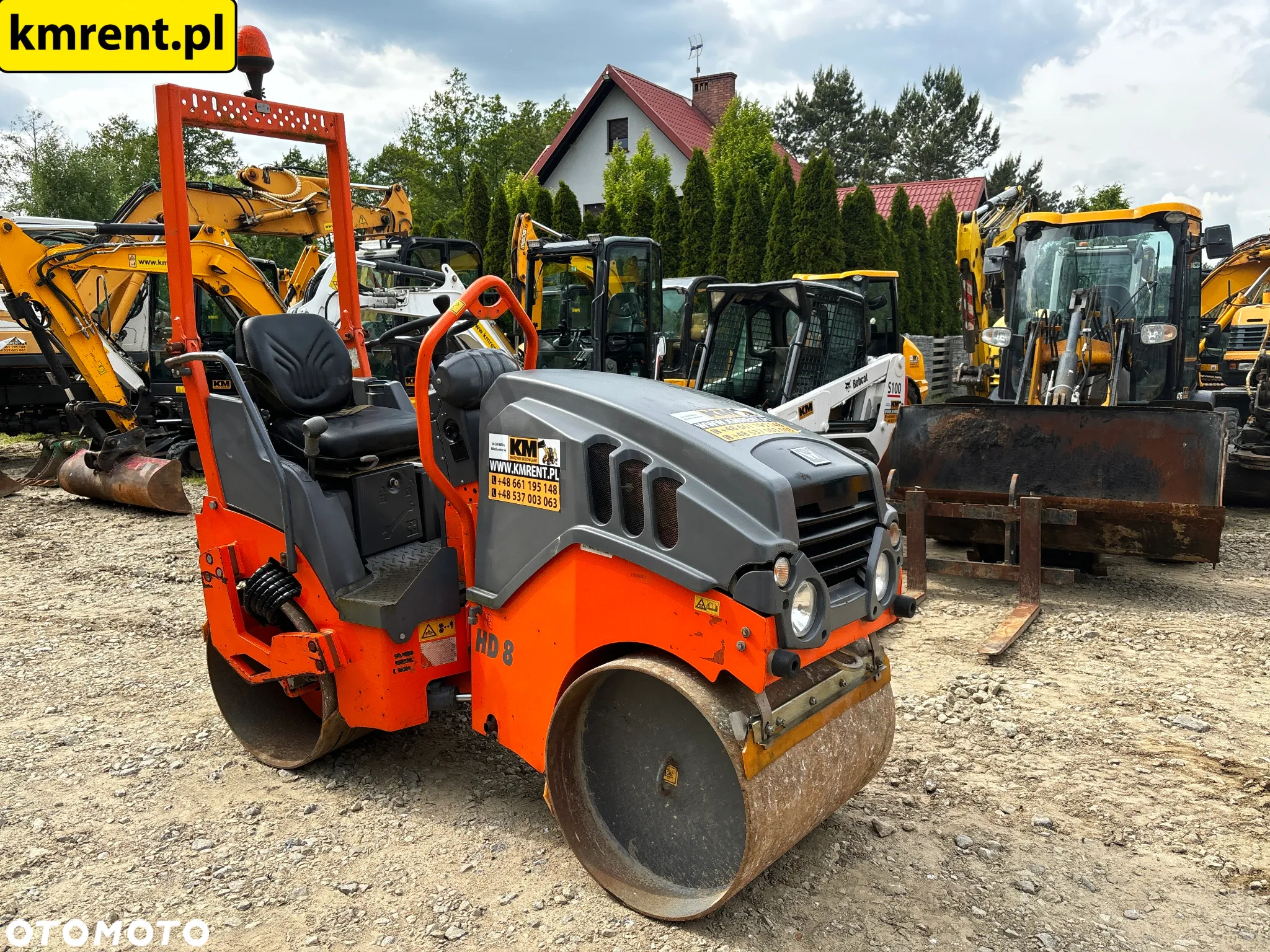 Hamm HD 8 WALEC 2017R. | BOMAG BW80 BW100 - 8