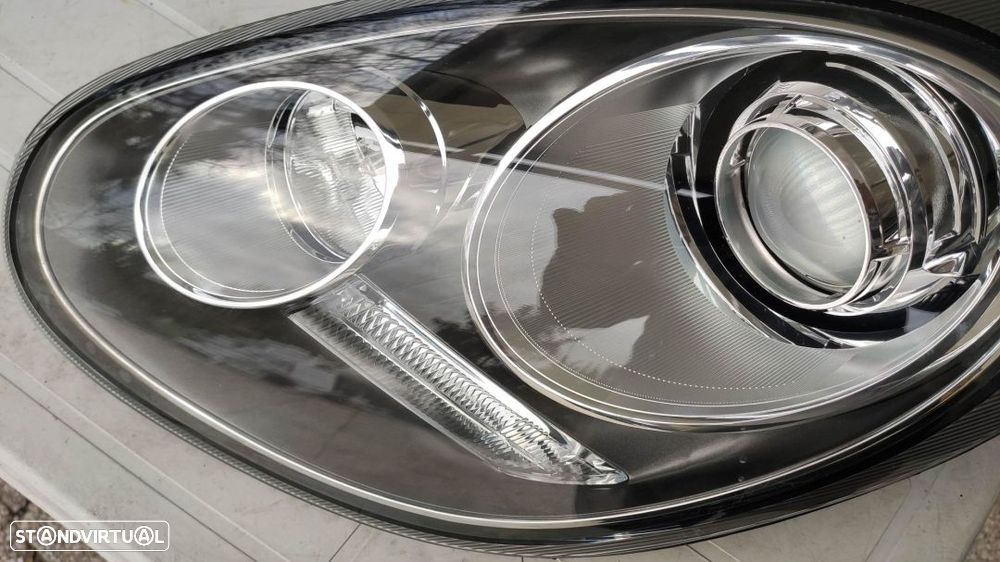 farol esquerdo Halógenio Porsche Cayman + Boxster 987 facelift - 7