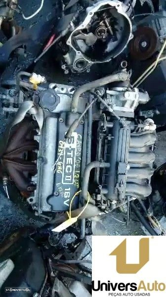 MOTOR COMPLETO CHEVROLET AVEO / KALOS FASTBACK 2008 -B12D1 - 4