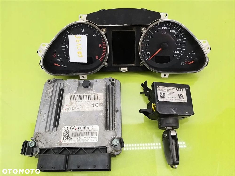 Zestaw odpalający startowy Audi A6 C6 2004-2011 3,0 D 4F0907401A 0281012153 - 1