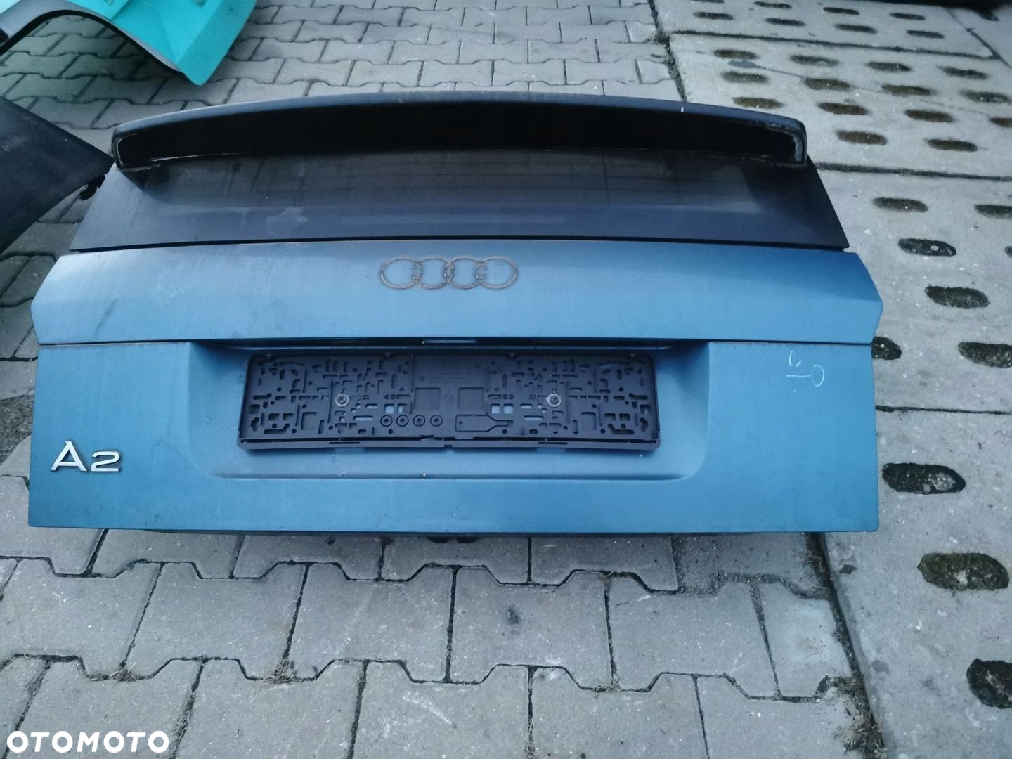 AUDI A2 KLAPA BAGAŻNIKA KOD LAKIERU Lz5H - 3