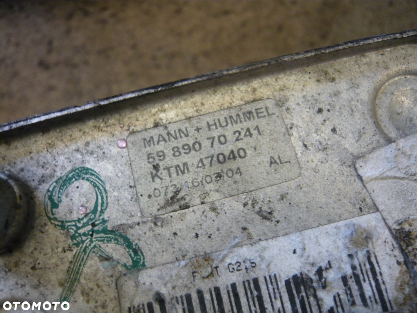 Podstawa Obudowa Filtra Oleju 5989070241 Opel Astra H Vectra C Zafira B - 2
