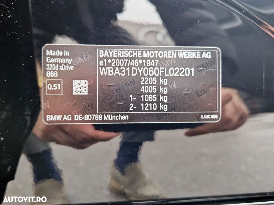 BMW Seria 3 320d xDrive AT - 26