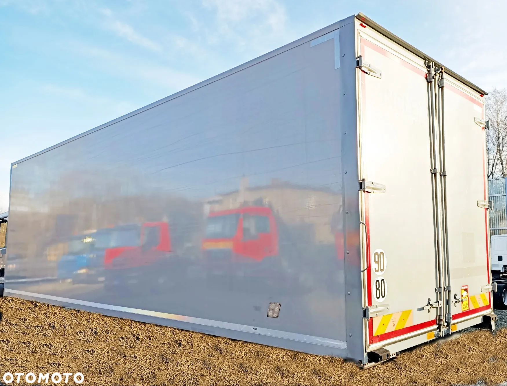Inny Man Daf TGM Kontener Firanka - 2