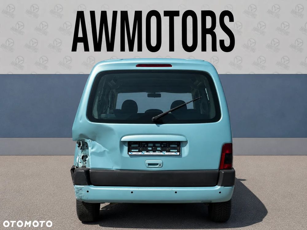 CITROEN BERLINGO 2003 *SAMOCHÓD NA CZĘŚCI* 5298  MASKA, LAMPA, DRZWI, LUSTERKO, ZDERZAK, GRILL, BŁOTNIK, KLAPA, BELKA, DESKA, FOTELE, KANAPA, ĆWIARTKA KIEROWNICA, TARCZE, ZACISKI, ZAWIESZENIE, KOMPLETNY PRZÓD, KOMPLETNY TYŁ, LICZNIK, ZEGARY, PRAWE LEWE PRZÓD TYŁ - 2