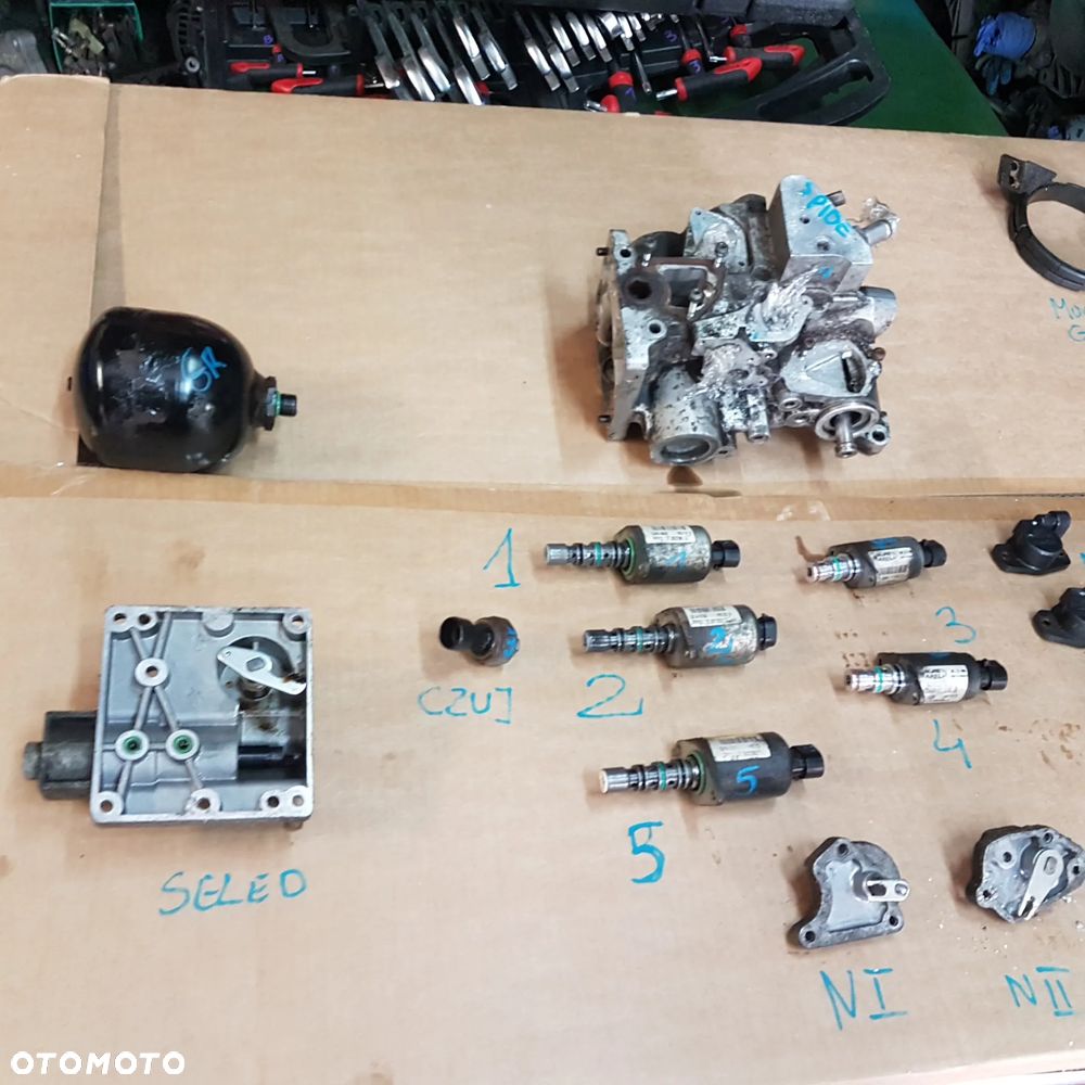 czujnik zawór nastawnik Selespeed Dualogic Robot Automat Fiat Panda 500 Grande Punto Evo Doblo Qubo Fiorino idea 500 ducato 147 156 stilo croma skrzynia automatyczna - 25