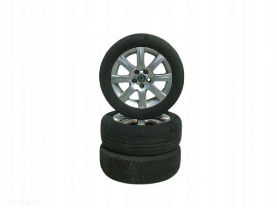 SKODA ROOMSTER FABIA VW POLO V 6R SEAT IBIZA FELGI KOŁO KOŁA 195/55/15 lato - 1