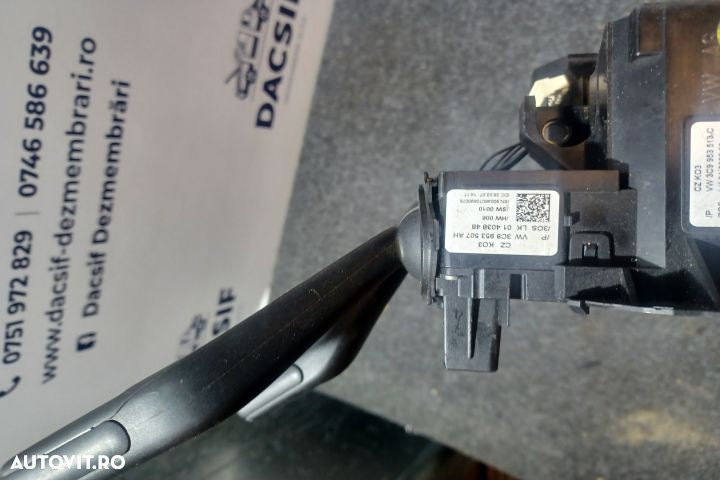 ANSAMBLU MANETE SEMNALIZARE + STERGATOARE + TEMPOMAT 3C9953513C  3C99 - 5